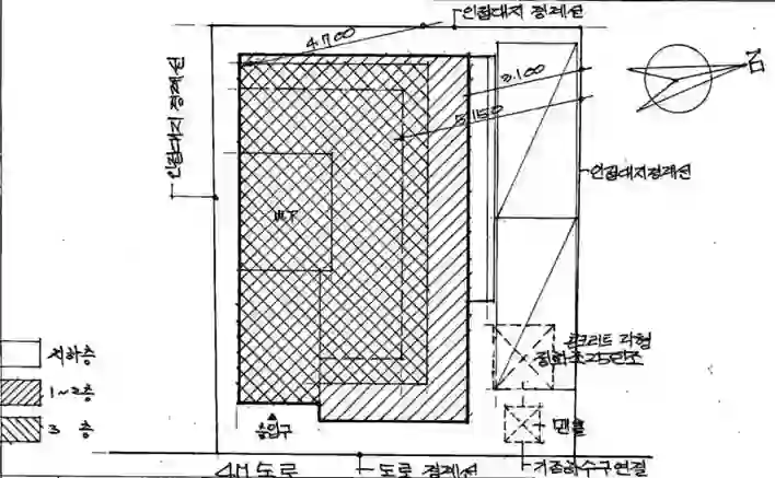 자양동 597-15 배치도 이미지